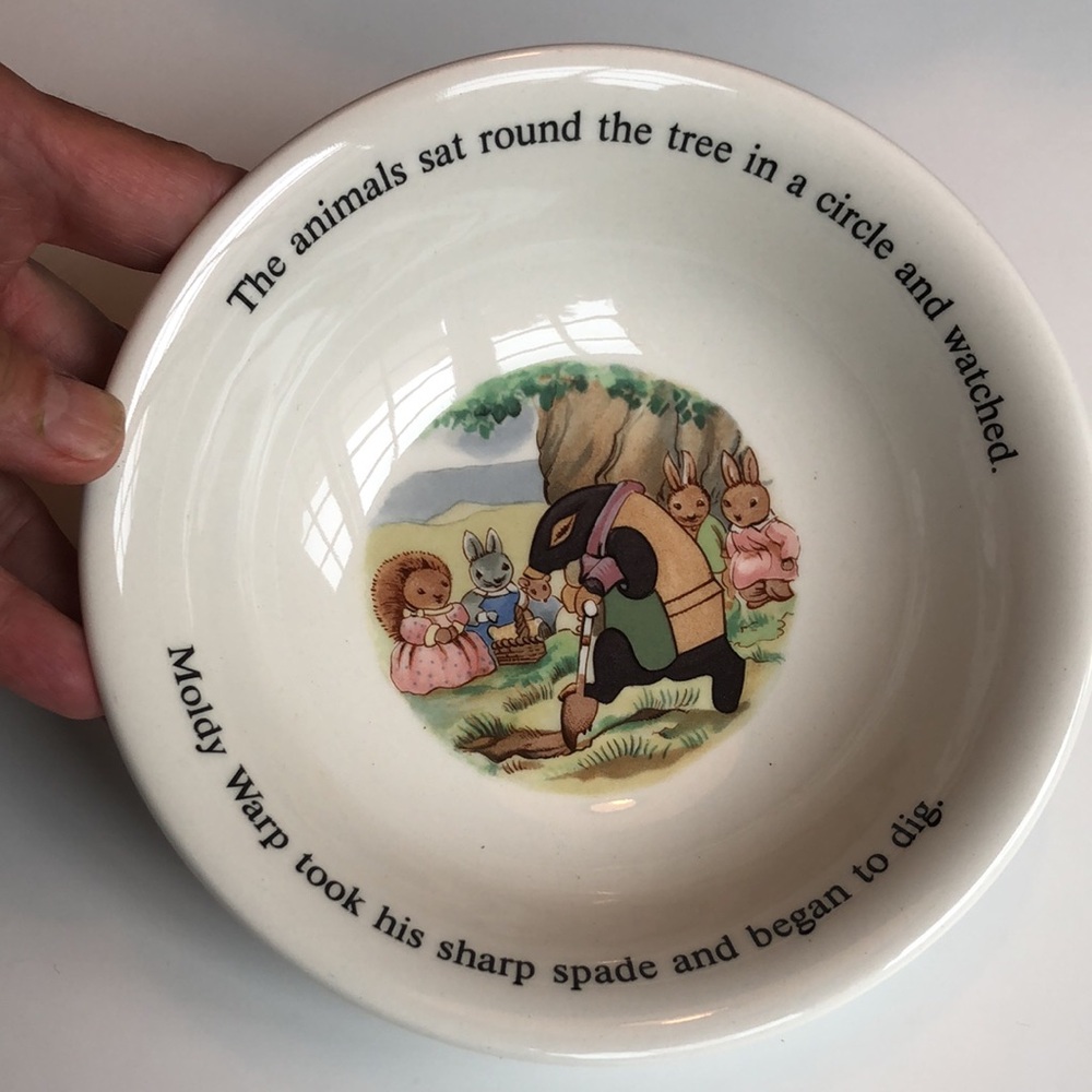 Bowl- Adams real English ironstone - made in England